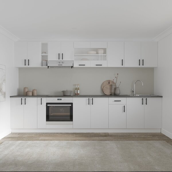 Corp haaus Karo, 2 Usi, Alb, 80 x 50 x 80 cm