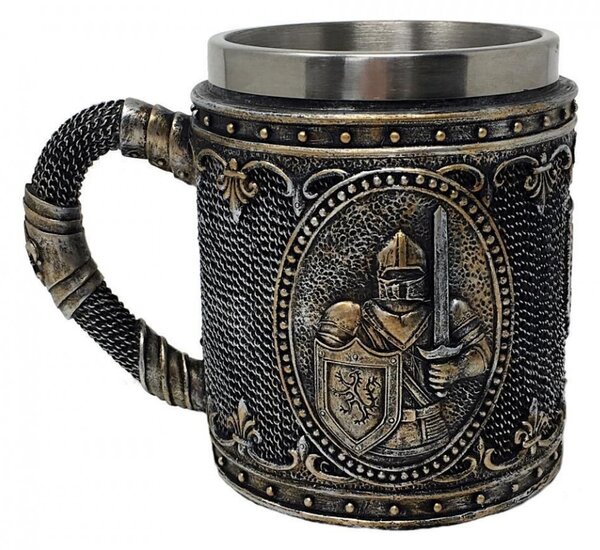 Halba medievala Cavaler 14 cm