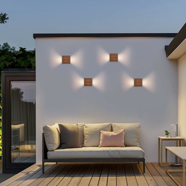 Immax 08523L - Aplică LED de exterior LUXLINE, 6W, 230V, 3000K, IP54, nuc