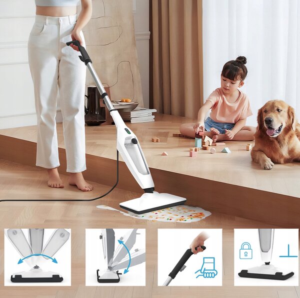 Mop cu aburi STEAMEXPERT HDS4600W 12in1 - 2000 W