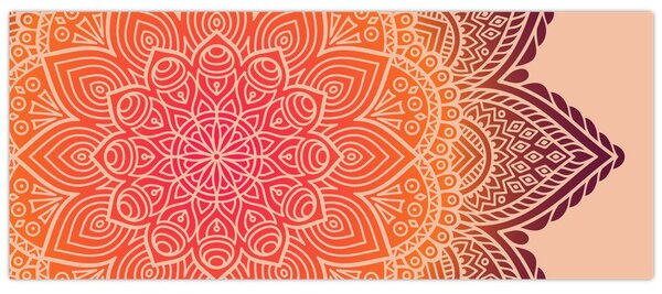 Tablou - Mandala artă (120x50 cm)