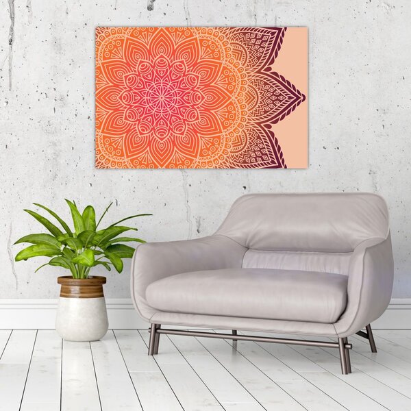Tablou - Mandala artă (90x60 cm)