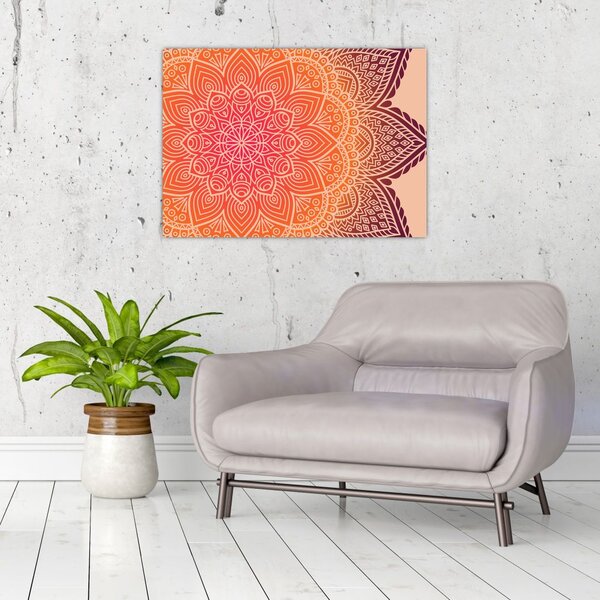 Tablou - Mandala artă (70x50 cm)