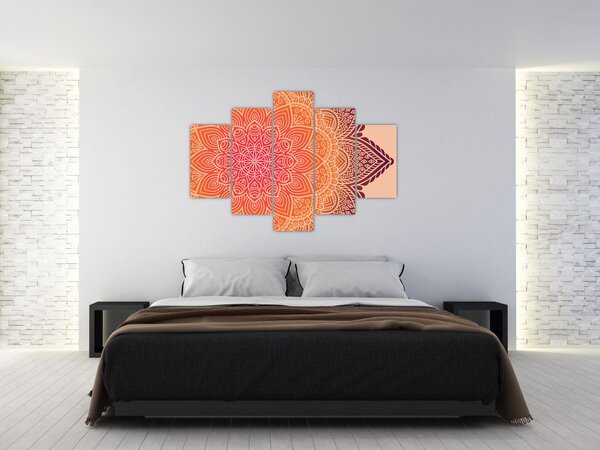 Tablou - Mandala artă (150x105 cm)