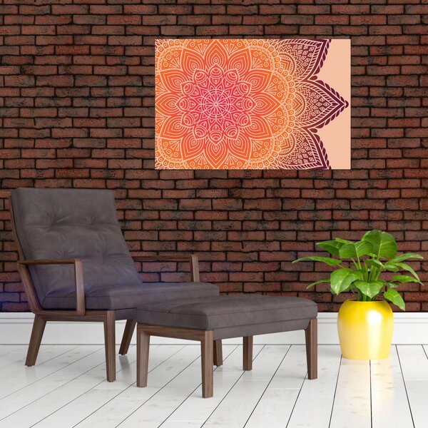 Tablou - Mandala artă (90x60 cm)