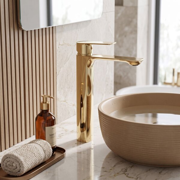 Baterie pentru baie REA Urban Gold High