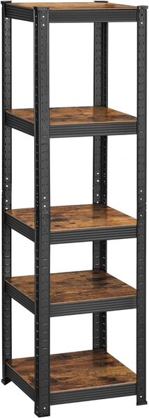 Raft Metalic Model Aislinn, Maro/Negru, 150x37x37 cm