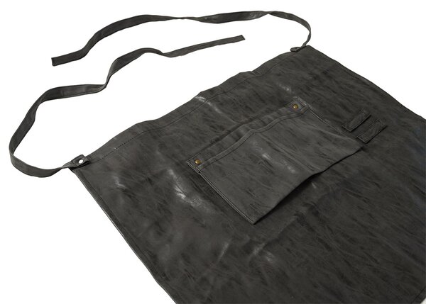 Sort de talie joasa din piele ecologica GRILL AND SERVE, negru