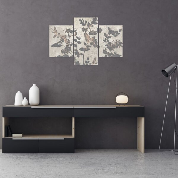 Tablou - Frunze texturate (90x60 cm)
