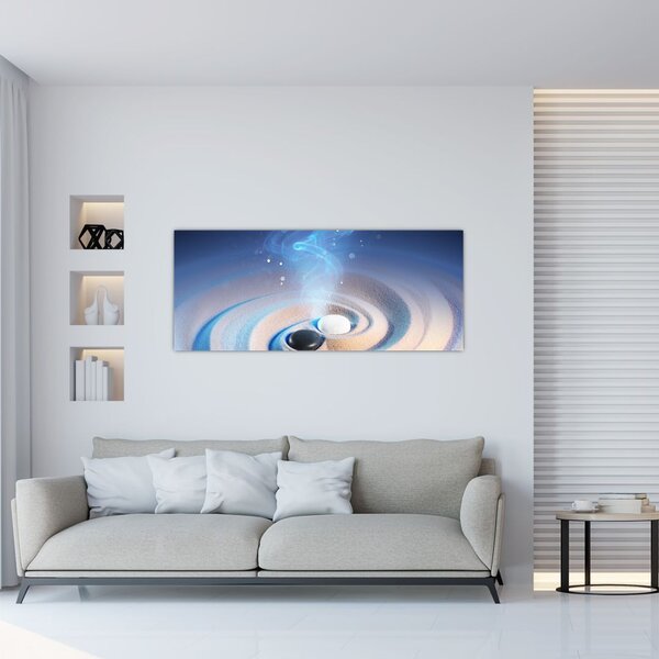 Tablou - Yin-yangul eteric (120x50 cm)