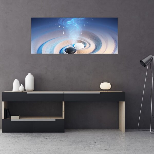 Tablou - Yin-yangul eteric (120x50 cm)