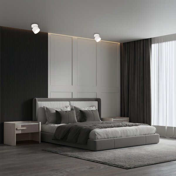Light Prestige Kendal lampă de tavan 1x7 W alb LP63311SMWHmovable