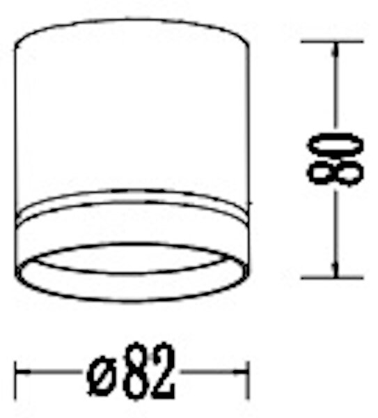 Light Prestige Kendal lampă de tavan 1x7 W alb LP63311SMR1WHmovable