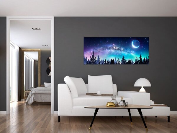 Tablou - Calea lactee (120x50 cm)