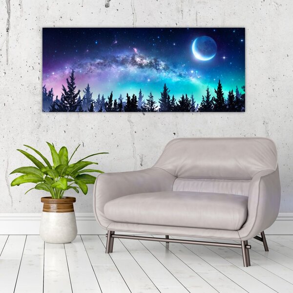 Tablou - Calea lactee (120x50 cm)