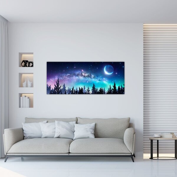 Tablou - Calea lactee (120x50 cm)
