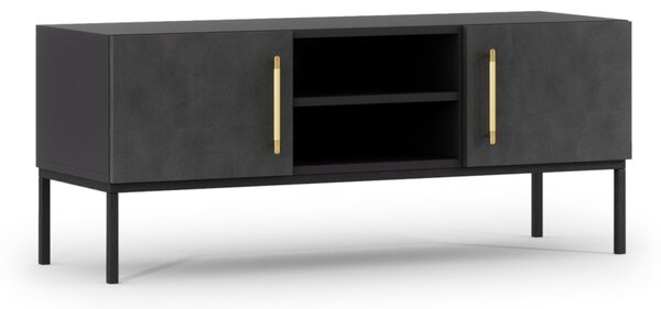TV stolek LANZZI, 120x50x40, černá