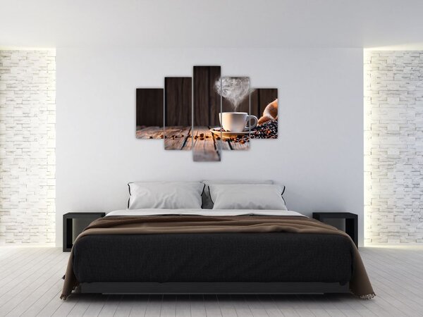 Tablou - Timp pentru cafea (150x105 cm)