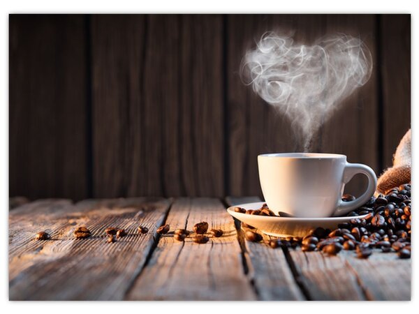 Tablou - Timp pentru cafea (70x50 cm)