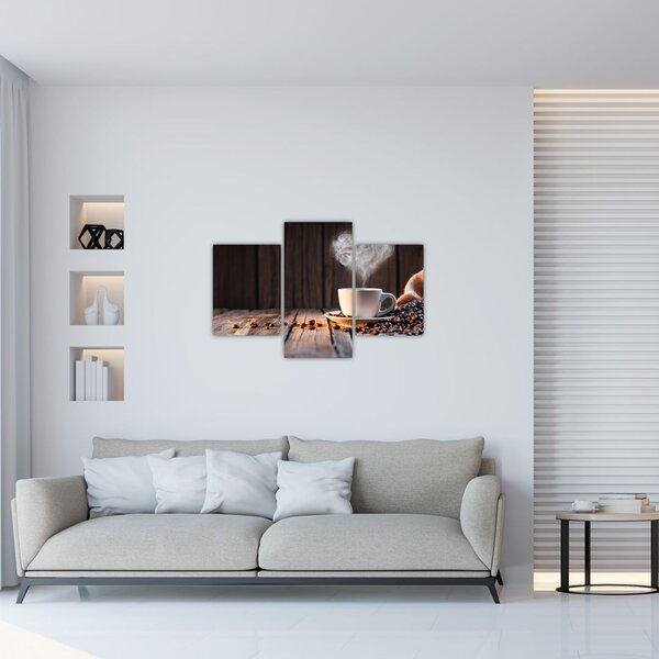 Tablou - Timp pentru cafea (90x60 cm)