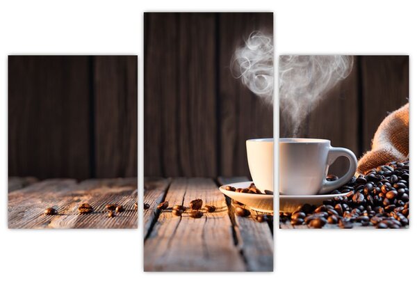 Tablou - Timp pentru cafea (90x60 cm)