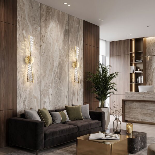 APLICĂ LED DE PERETE APP1951-W 50 cm GOLD