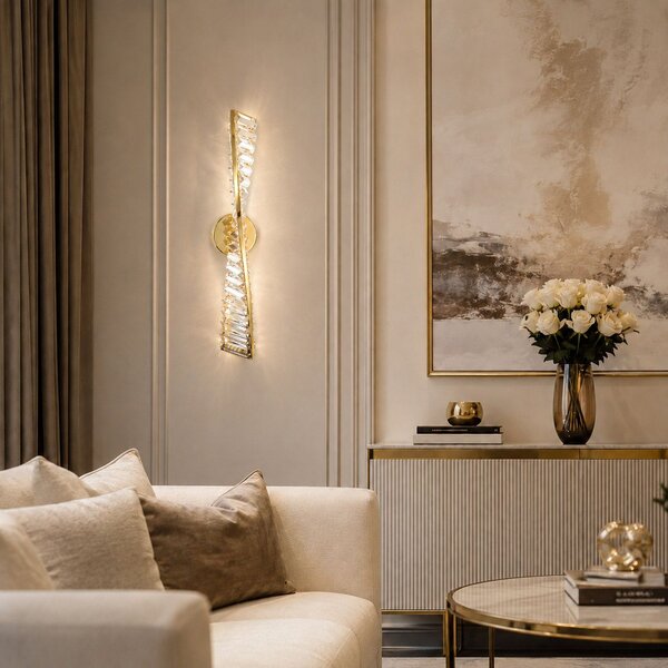 APLICĂ LED DE PERETE APP1951-W 50 cm GOLD
