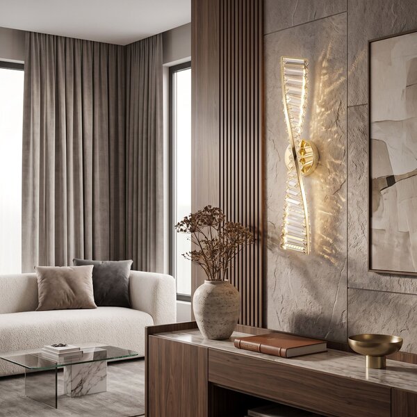 APLICĂ LED DE PERETE APP1951-W 50 cm GOLD