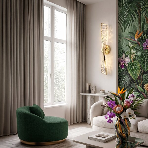APLICĂ LED DE PERETE APP1951-W 50 cm GOLD
