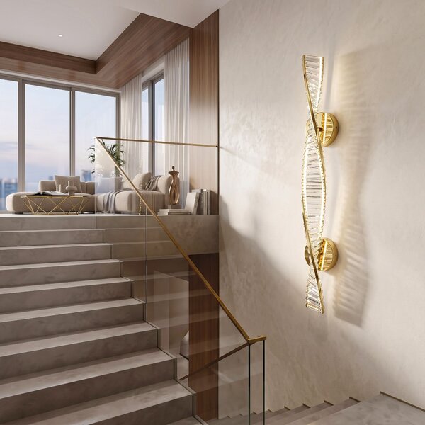 APLICĂ LED DE PERETE APP1951-W 50 cm GOLD