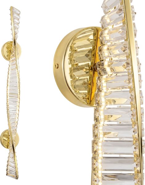 APLICĂ LED DE PERETE APP1951-W 50 cm GOLD