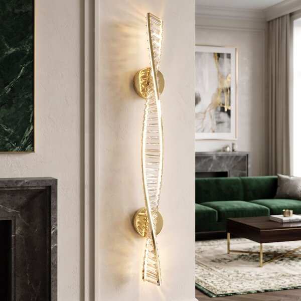 APLICĂ LED DE PERETE APP1951-W 50 cm GOLD