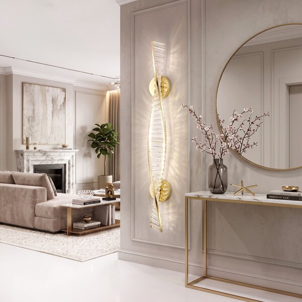 APLICĂ LED DE PERETE APP1951-W 50 cm GOLD