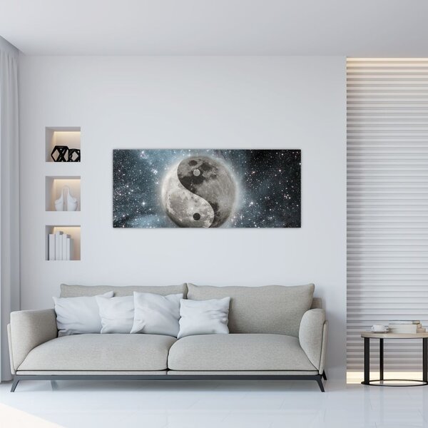 Tablou - Echilibrul cosmic (120x50 cm)