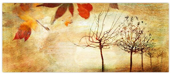 Tablou - Dispoziție de toamnă (120x50 cm)