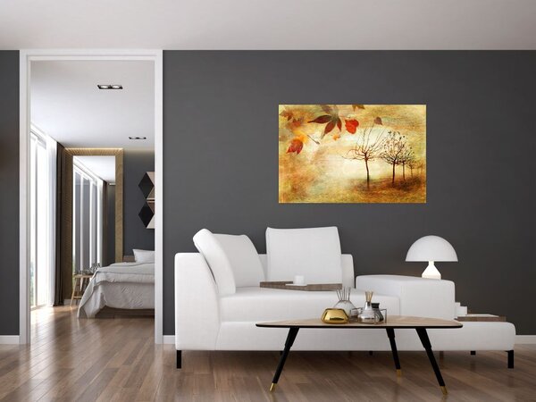 Tablou - Dispoziție de toamnă (90x60 cm)