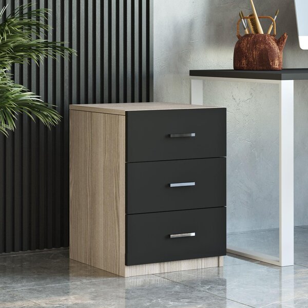 Set mobilier de birou Linta, 5 piese, 140x74x60 cm