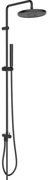 Oltens Molle set de duș perete cu duș de ploaie negru mat 36020300