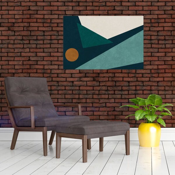 Tablou - Abstract cubic (90x60 cm)