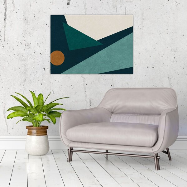 Tablou - Abstract cubic (70x50 cm)