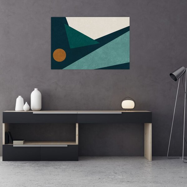 Tablou - Abstract cubic (90x60 cm)