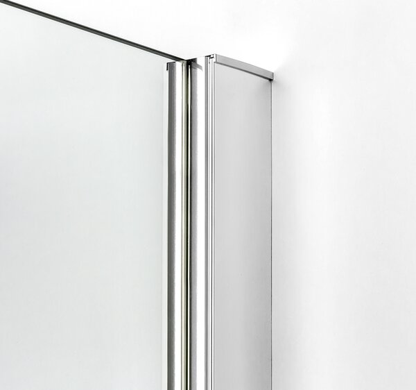 New Trendy Reflexa cabină de duș 120x90 cm dreptunghiular crom luciu/sticlă transparentă EXK-5125
