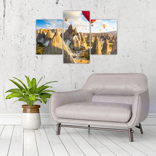 Tablou - Baloane cu aer cald (90x60 cm)