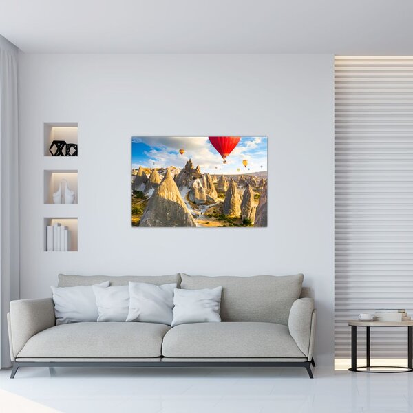 Tablou - Baloane cu aer cald (90x60 cm)