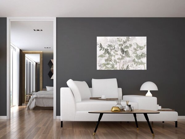 Tablou - Plante in ipsos (90x60 cm)