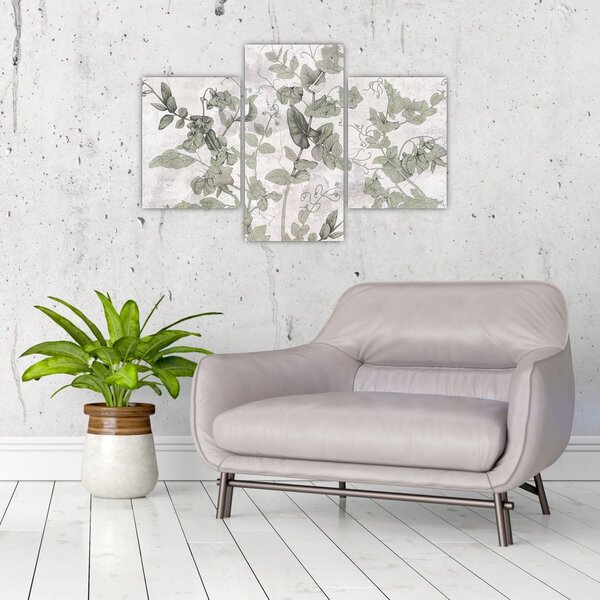 Tablou - Plante in ipsos (90x60 cm)