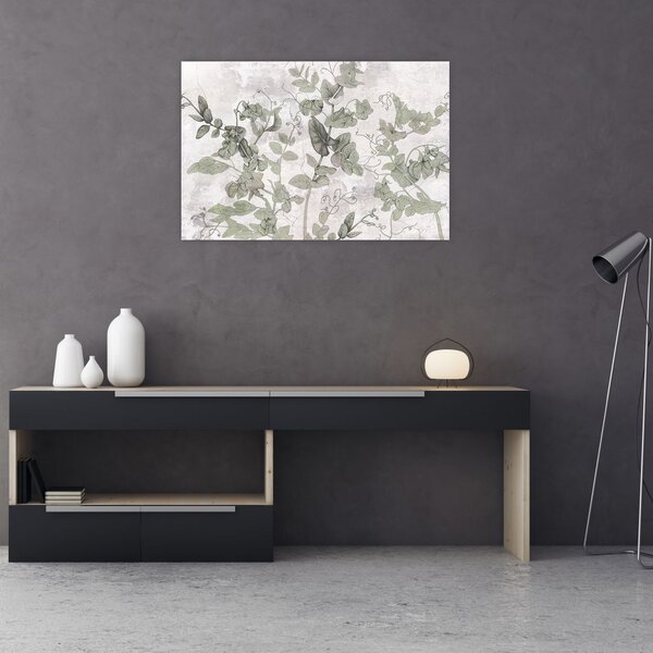 Tablou - Plante in ipsos (90x60 cm)