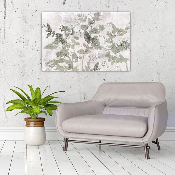 Tablou - Plante in ipsos (90x60 cm)
