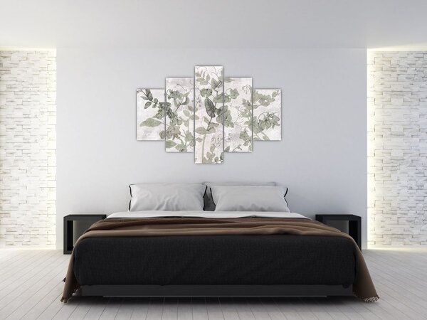 Tablou - Plante in ipsos (150x105 cm)