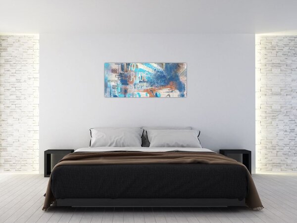 Tablou - Născut să călătorească (120x50 cm)